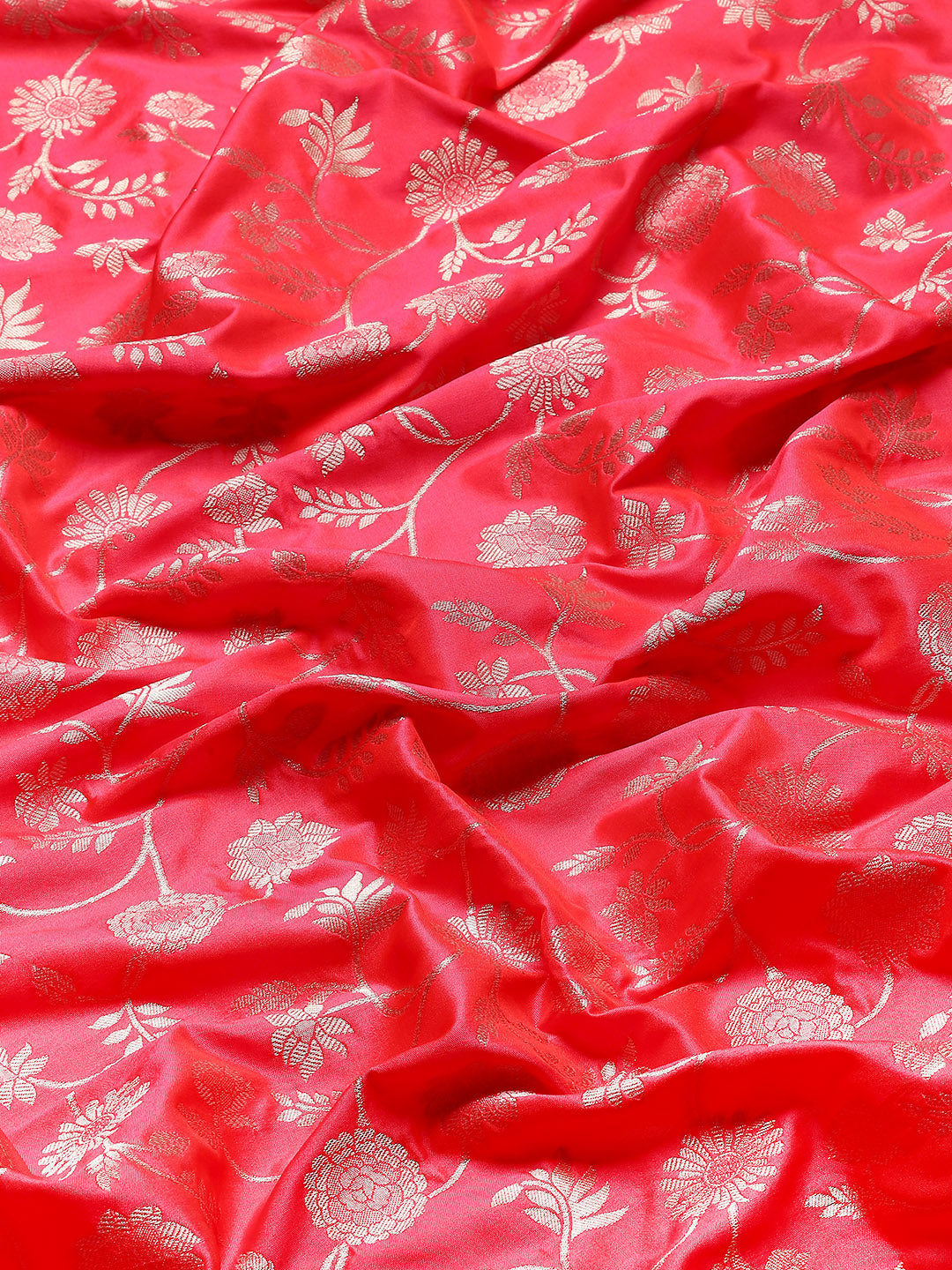 Zari Jaal Woven Art Silk Banarsi Saree