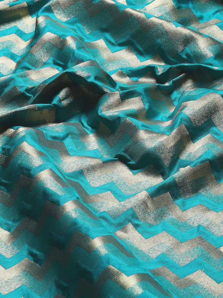 Zari Jaal Woven Handloom Saree