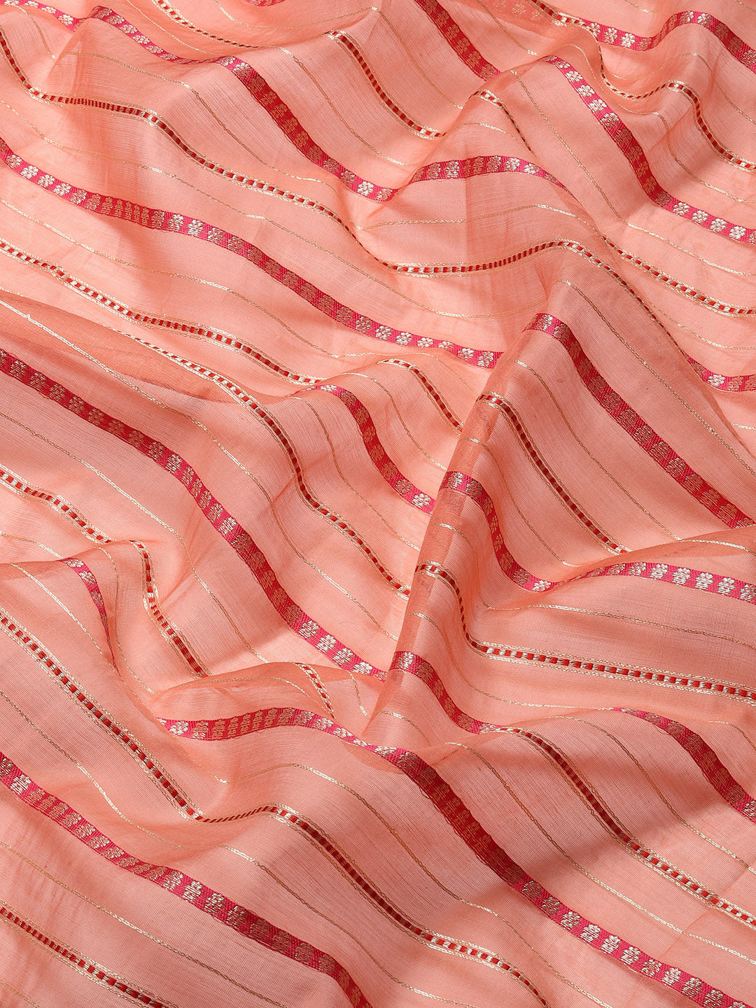 Zari Jaal Woven Cotton Saree