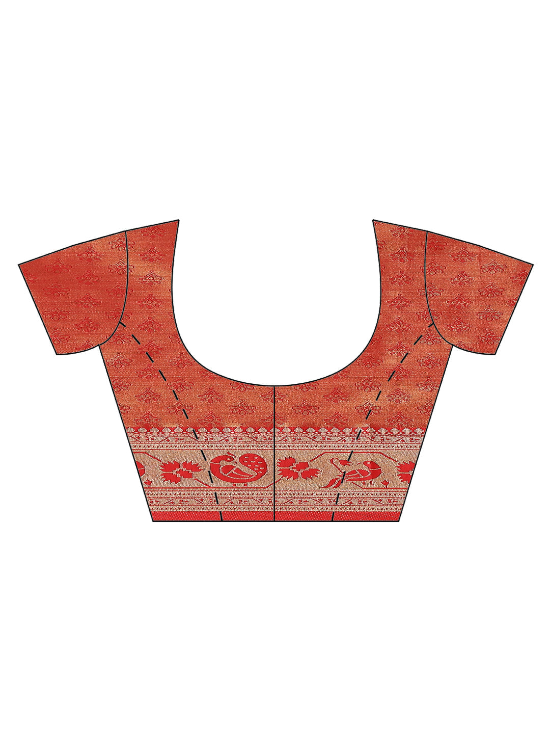 Brocade Zari Jaal Banarasi Woven Saree