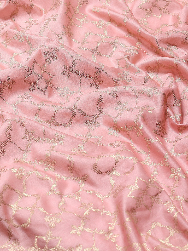 Zari Jaal Cotton Woven Saree