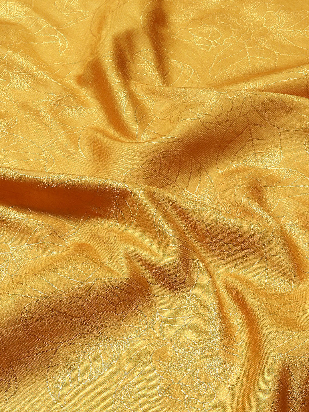 Floral Zari Jaal Woven Saree