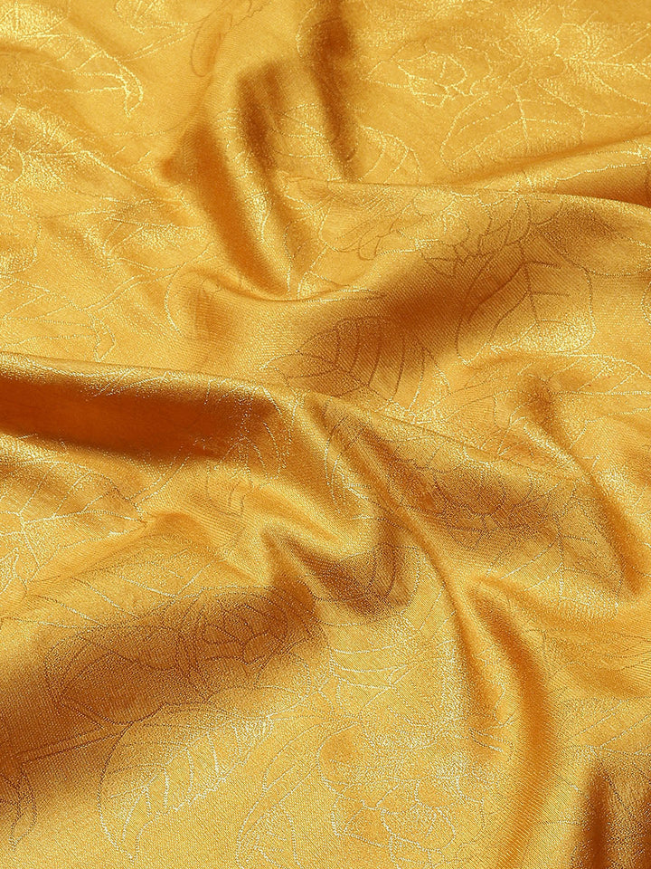 Floral Zari Jaal Woven Saree