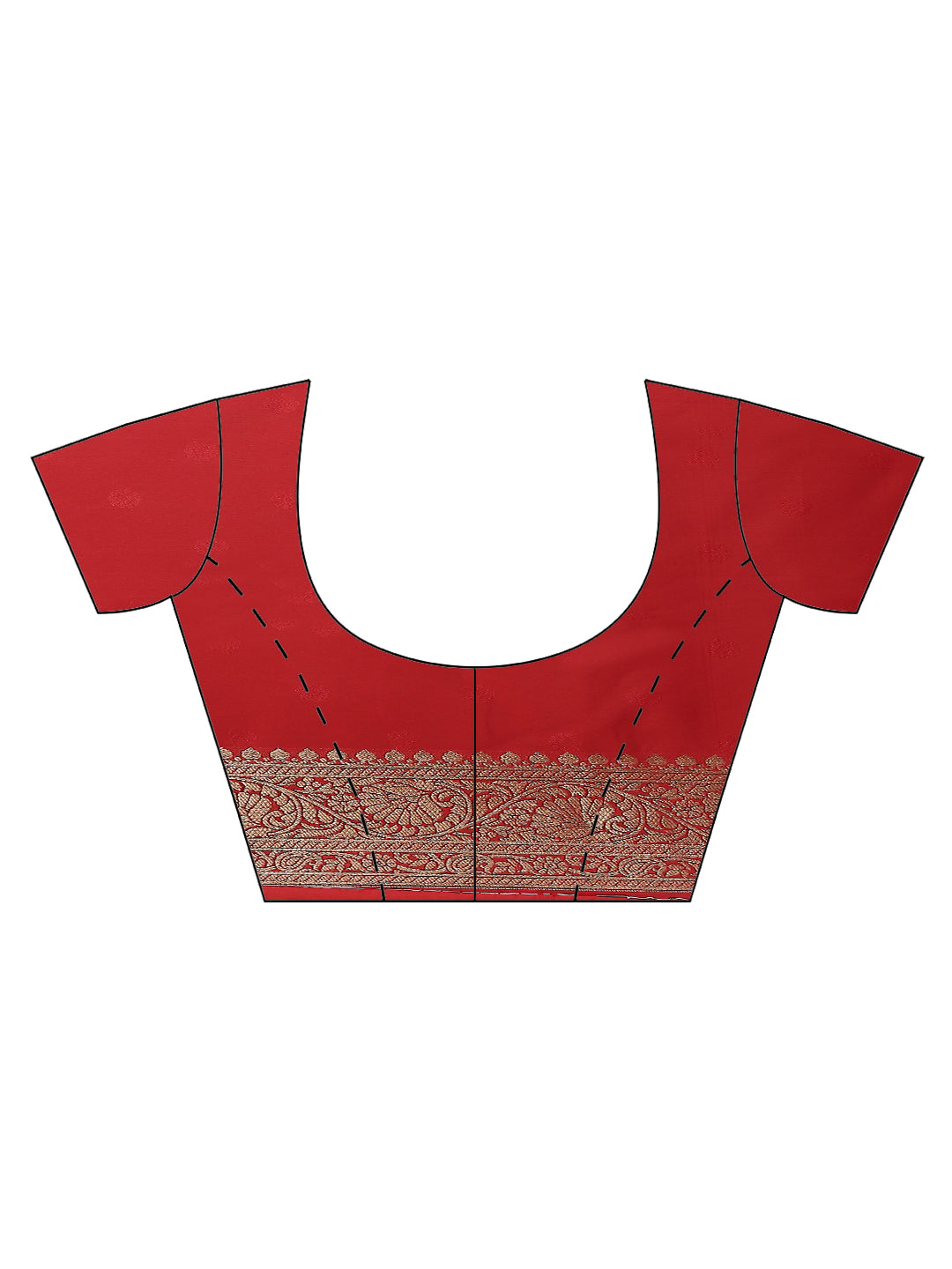 Zari Jaal Handloom Woven Saree