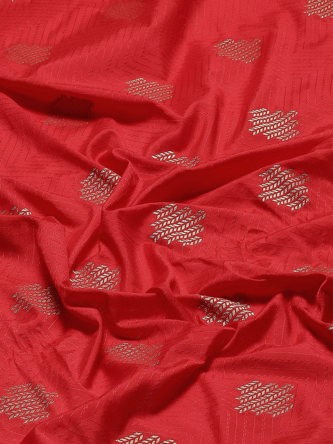 Zari Border Plain Crepe Saree