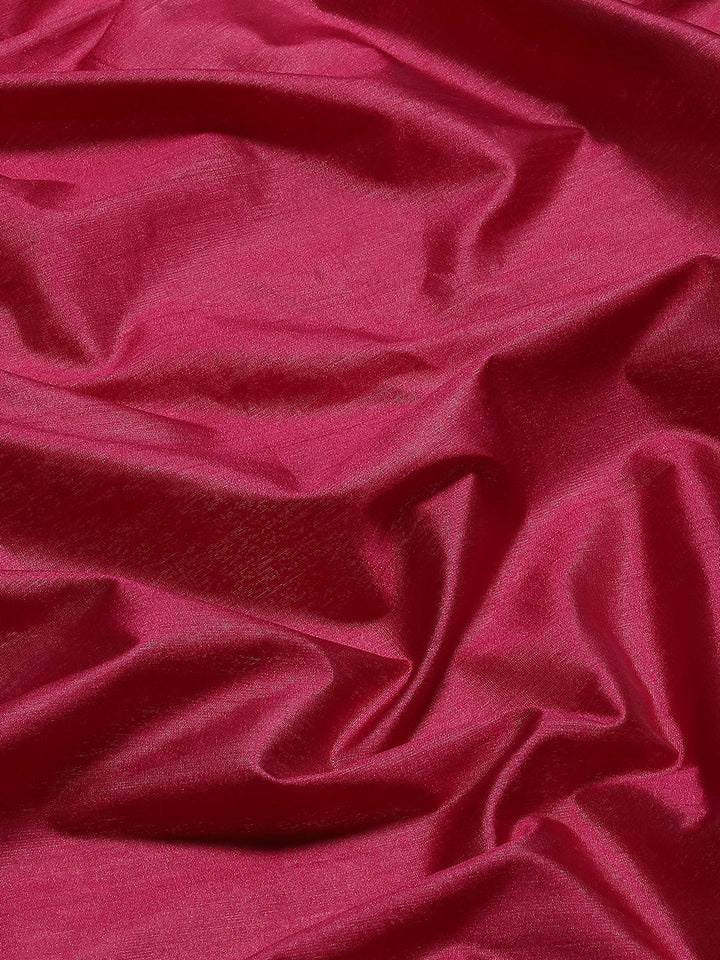 Plain Zari Border Handloom Woven Saree