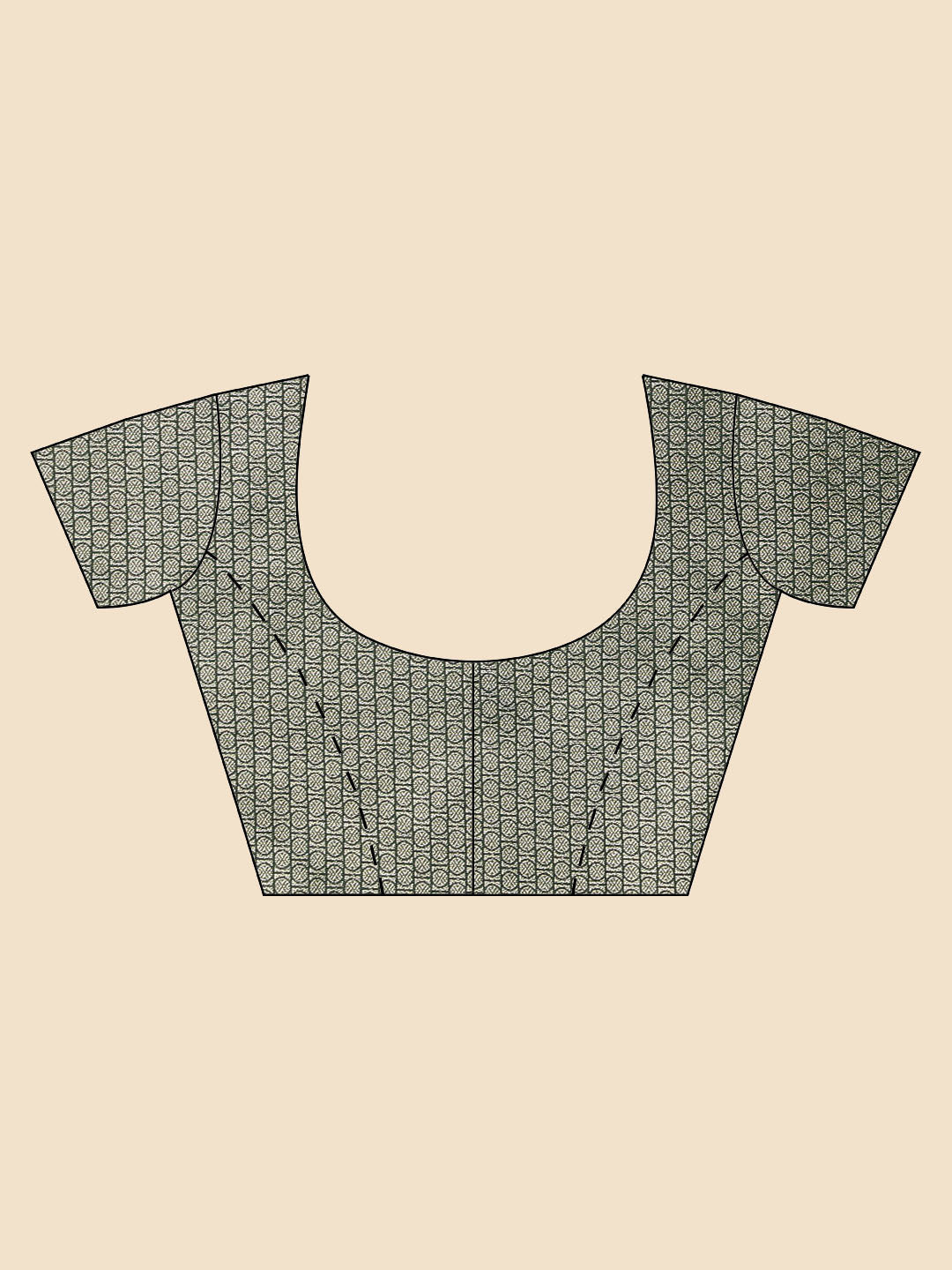 Brocade Zari Jaal Handloom Woven Saree