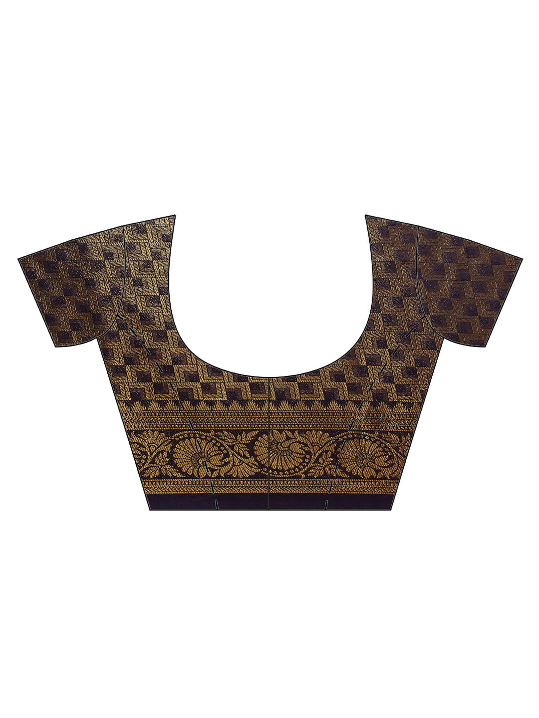 Zari Jaal Handloom Woven Saree