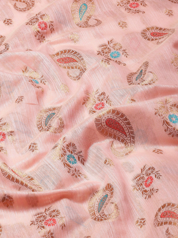 Parsley Woven Cotton Saree