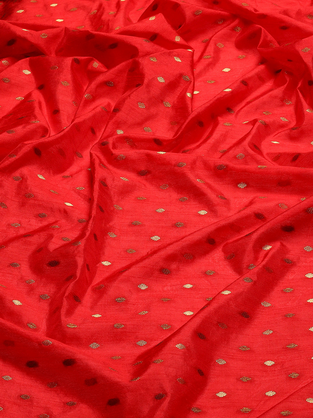 Zari Border Booti Woven Handloom Saree
