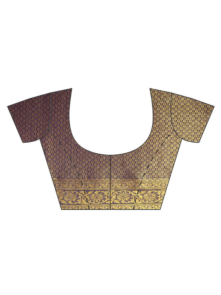 Zari Jaal Handloom Woven Saree