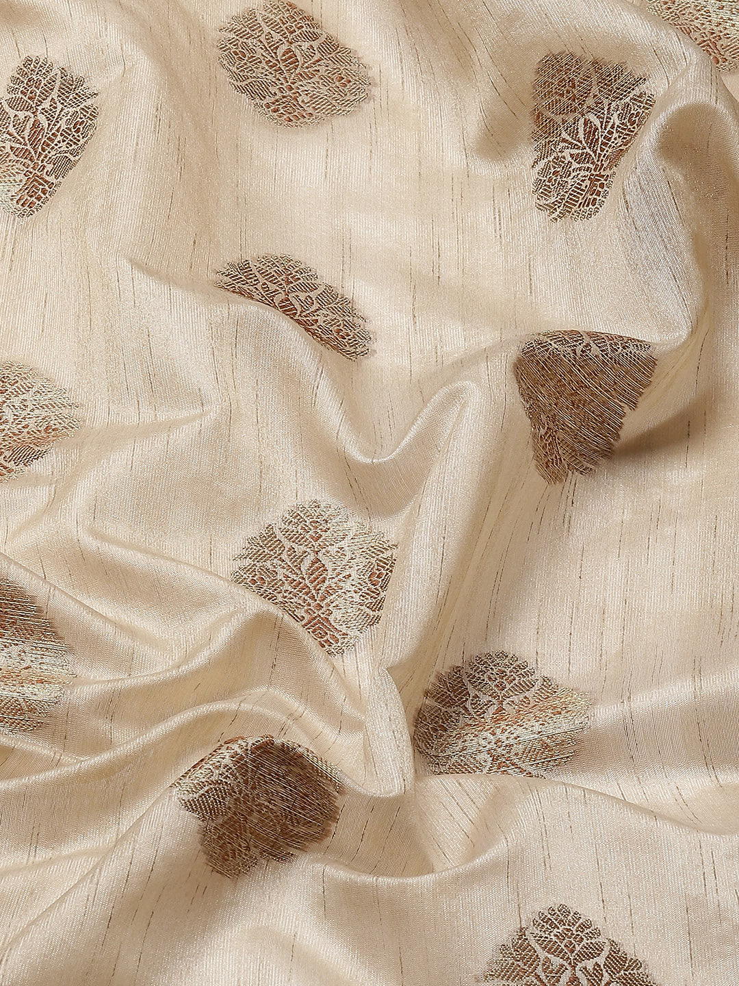 Zari Booti Woven Cotton Saree