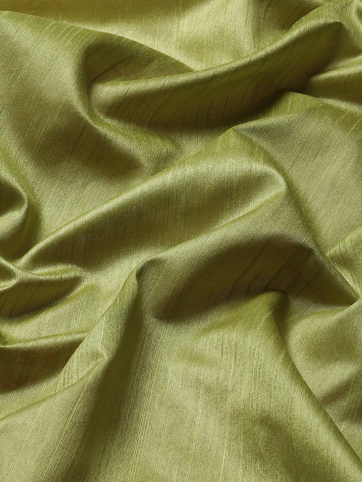 Plain Zari Border Woven Handloom Saree