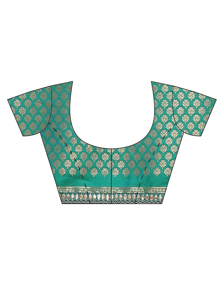 Banarasi Woven Embroidery Silk Saree