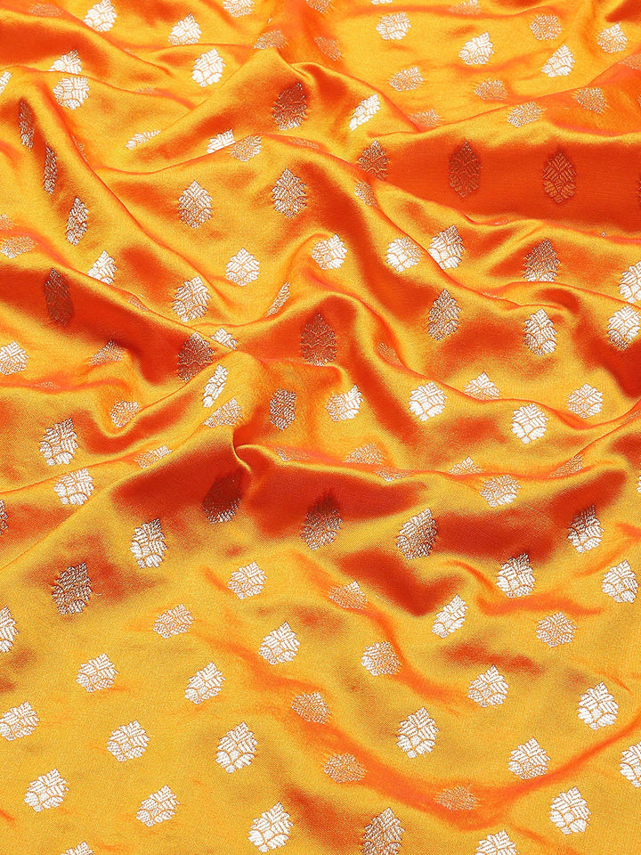 Zari Booti Woven Art Silk Banarsi Saree