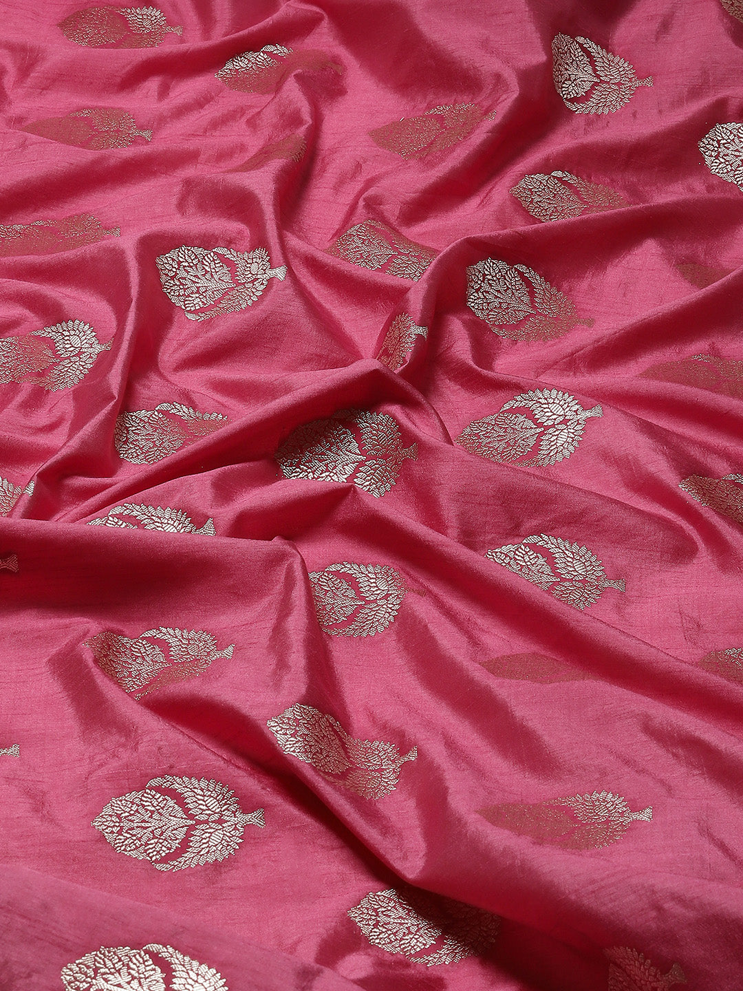 Zari Booti Woven Handloom Saree