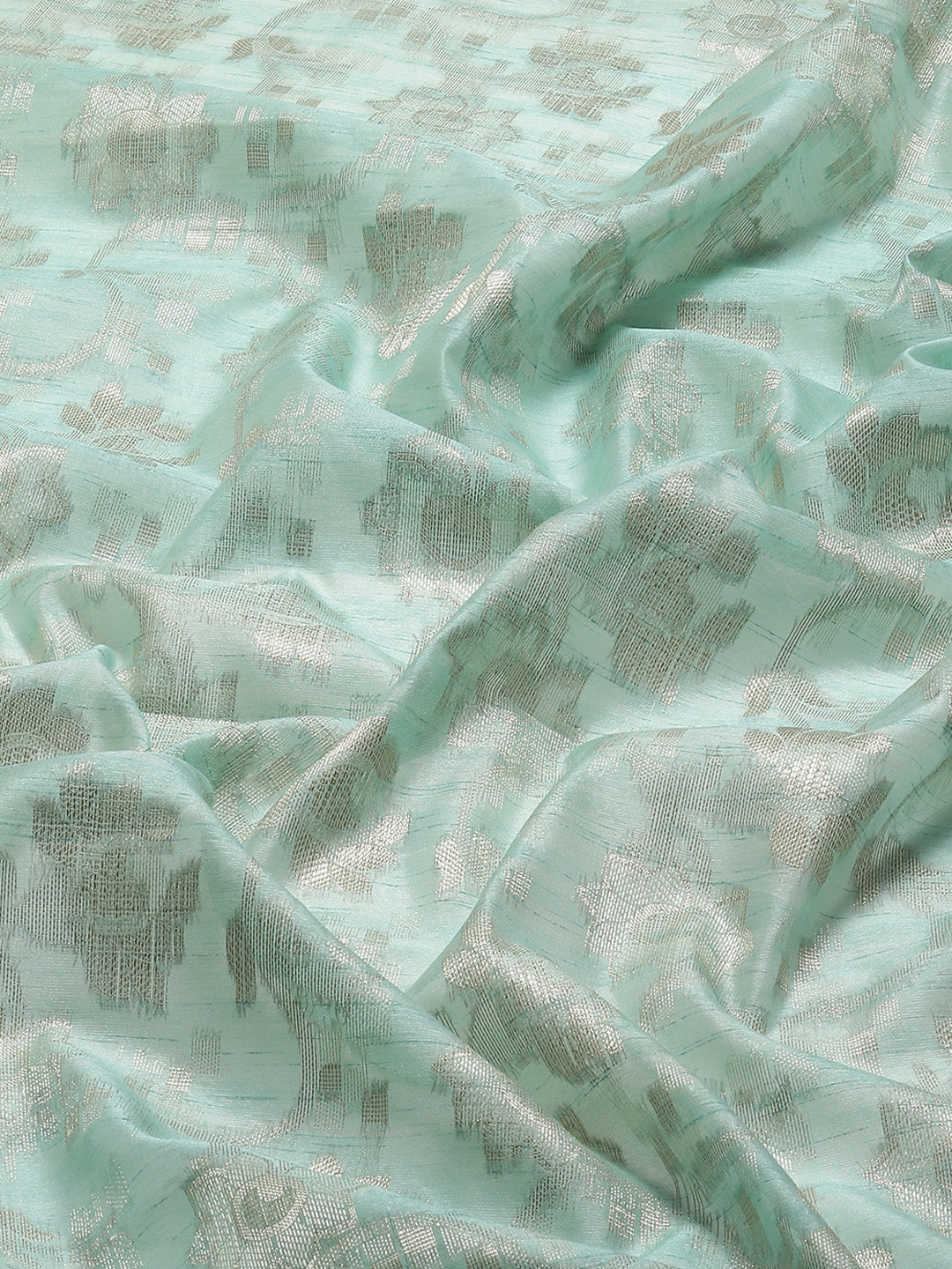Zari Jaal Woven Cotton Saree