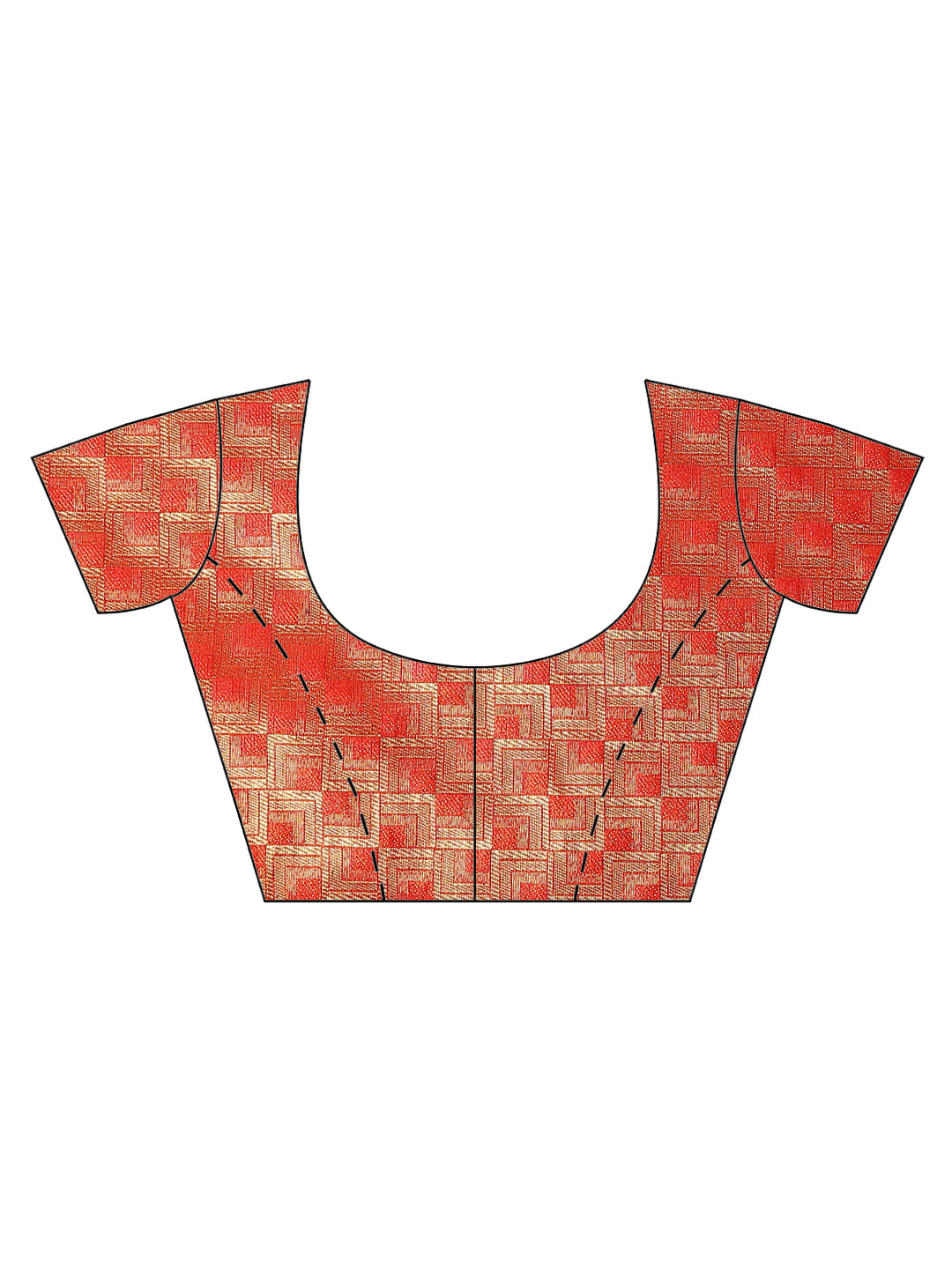 Zari Jaal Handloom Woven Saree