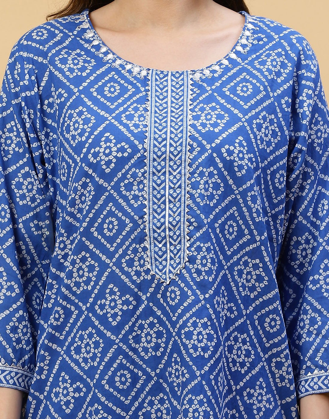 Printed Cotton Salwar Kameez Stitched Suit With Dupatta