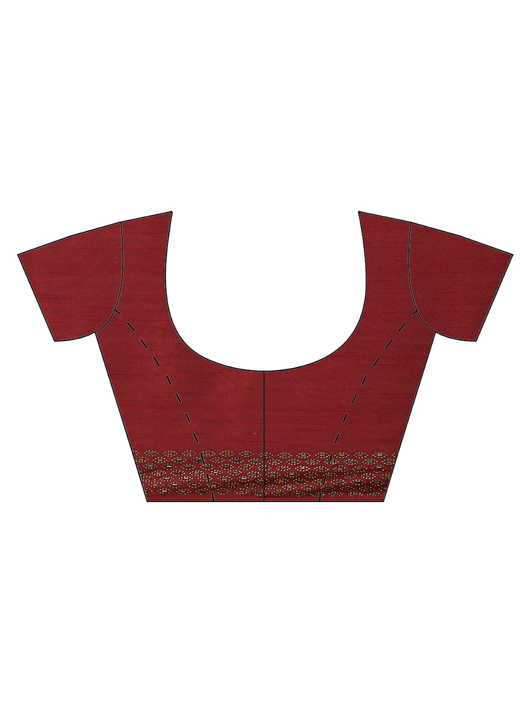 Resham Booti Tussar Embroidered Saree