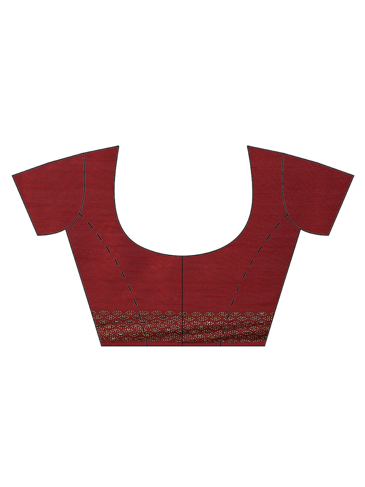 Resham Booti Tussar Embroidered Saree