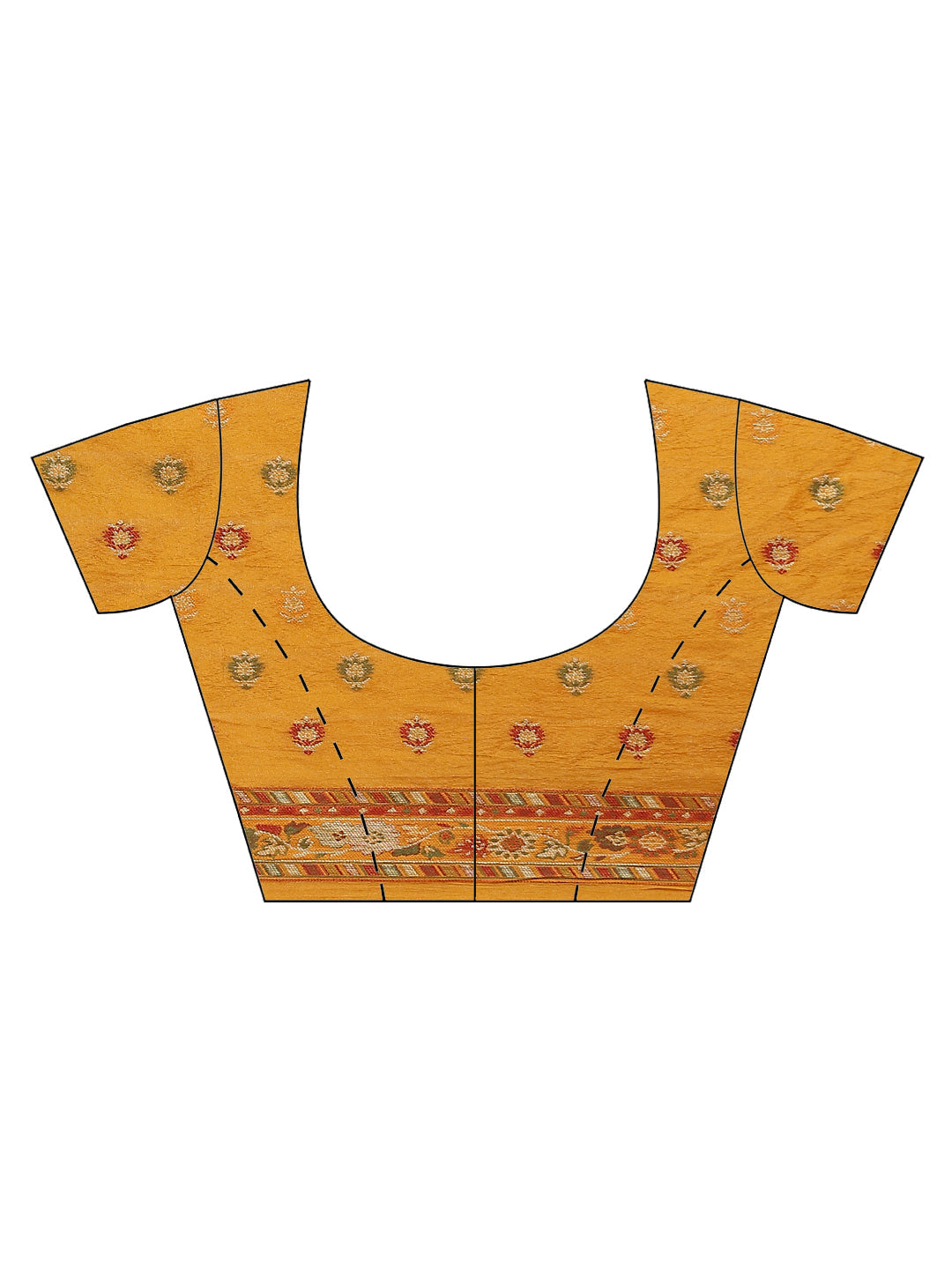 Zari Jaal Handloom Woven Saree