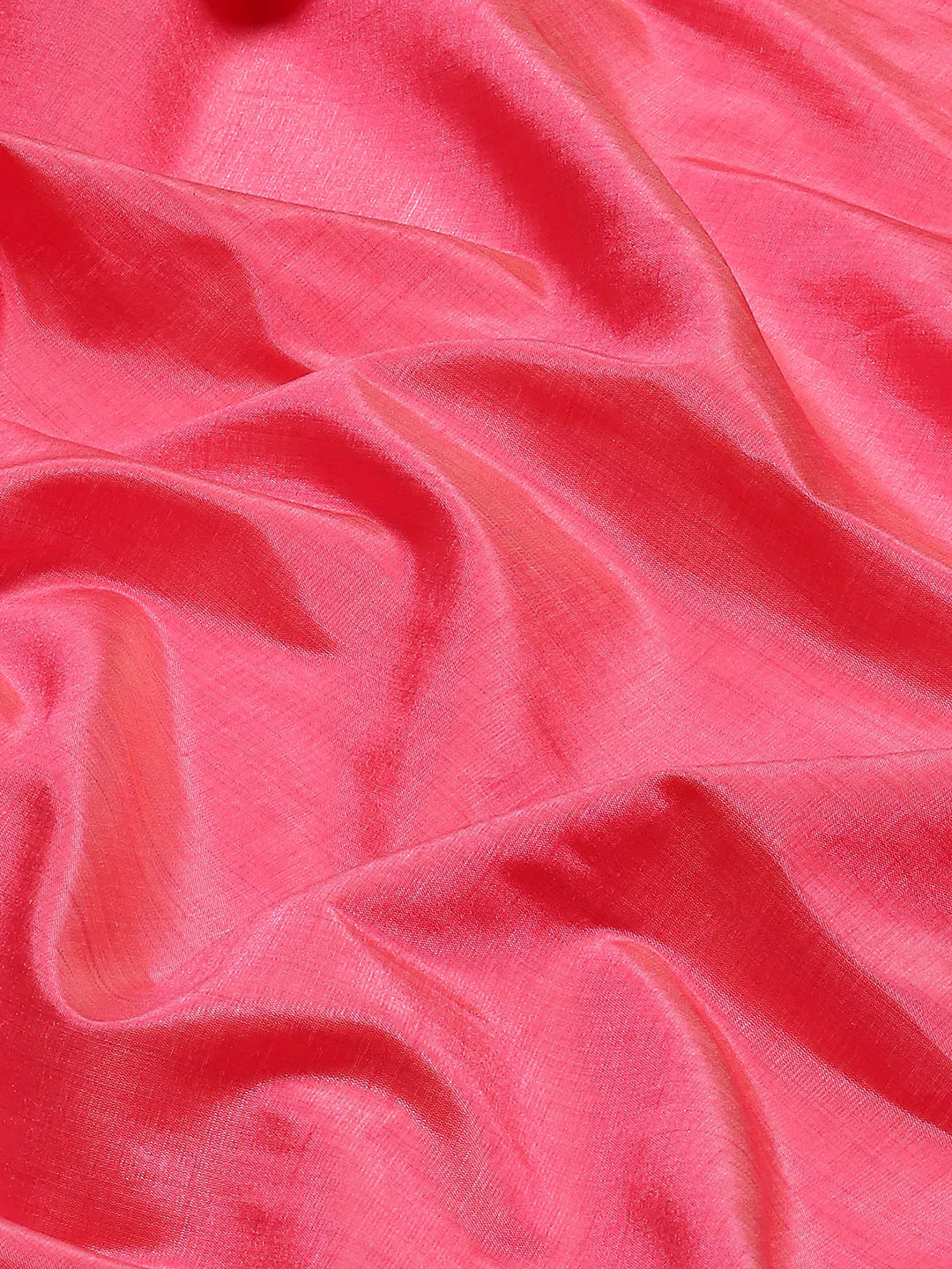 Plain Zari Border Handloom Woven Saree