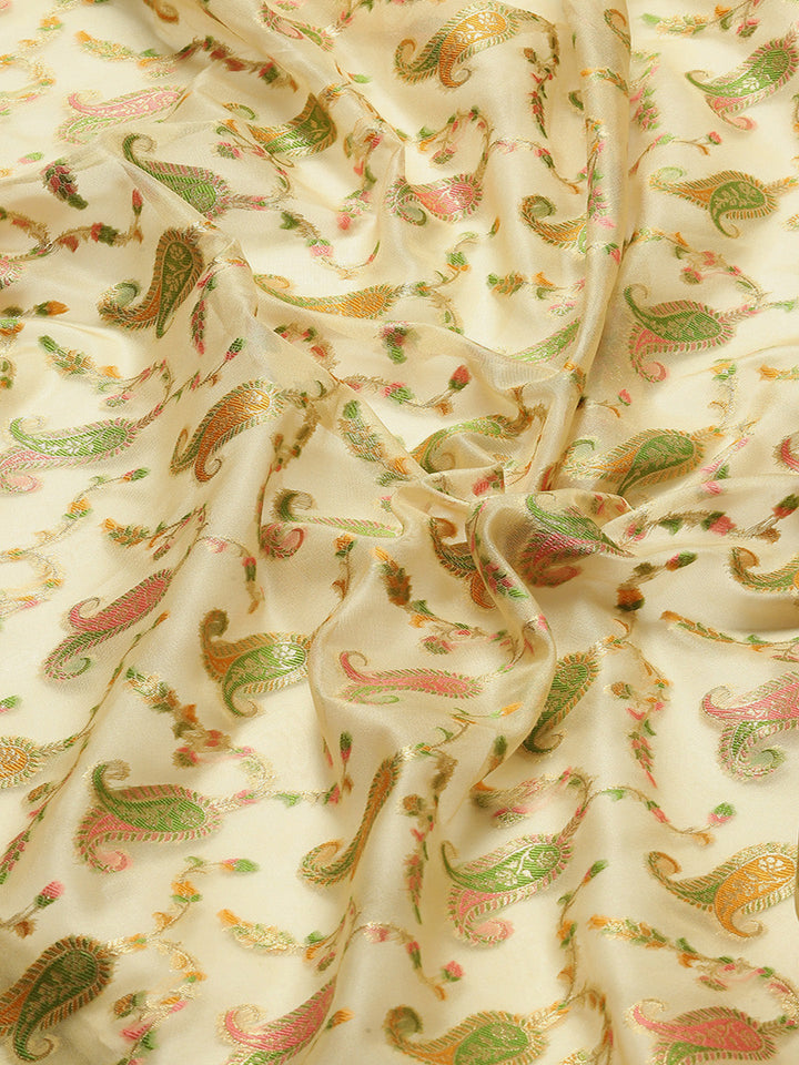 Zari Jaal Woven Organza Saree