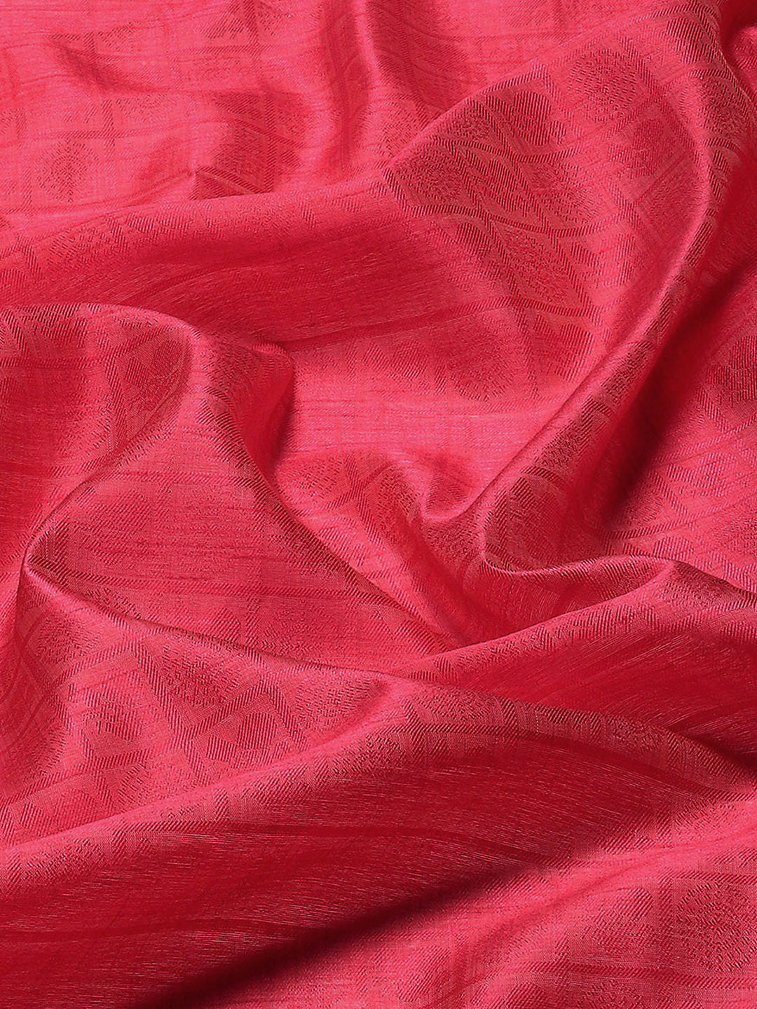 Plain Zari Border Woven Handloom Saree