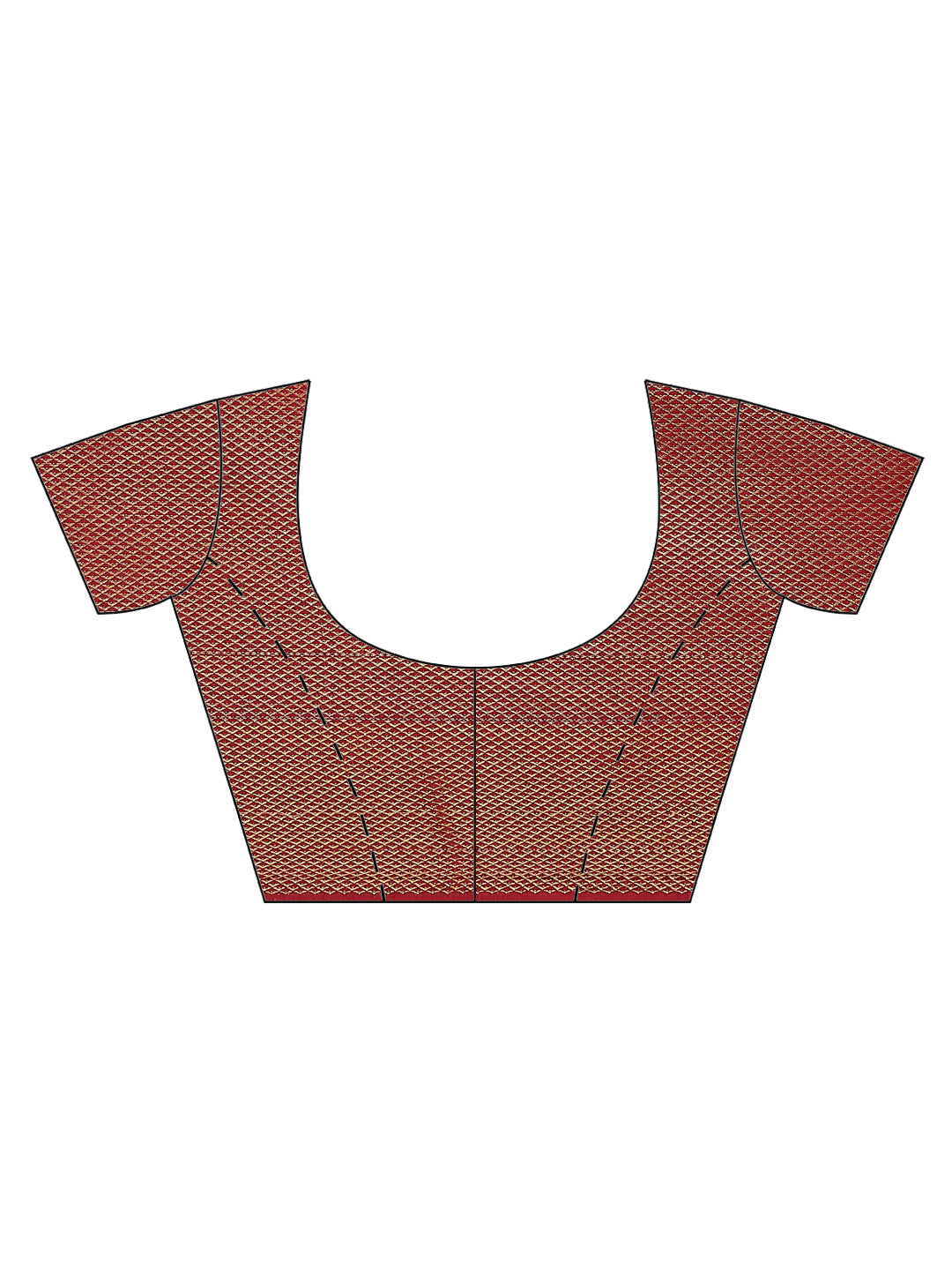 Plain Zari Border Handloom Woven Saree