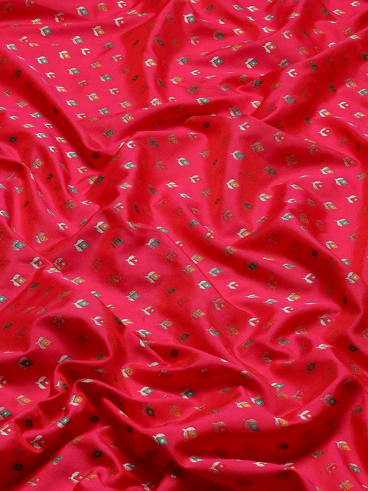 Zari Booti Woven Art Silk Banarsi Saree
