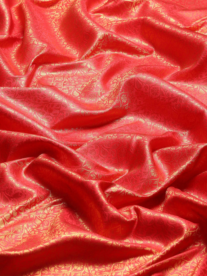 Zari Jaal Woven Handloom Saree