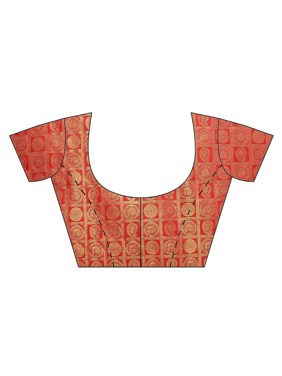 Brocade Art Handloom Woven Saree