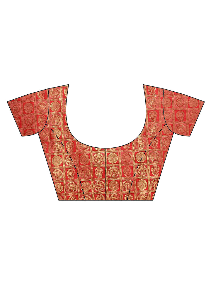 Brocade Art Handloom Woven Saree
