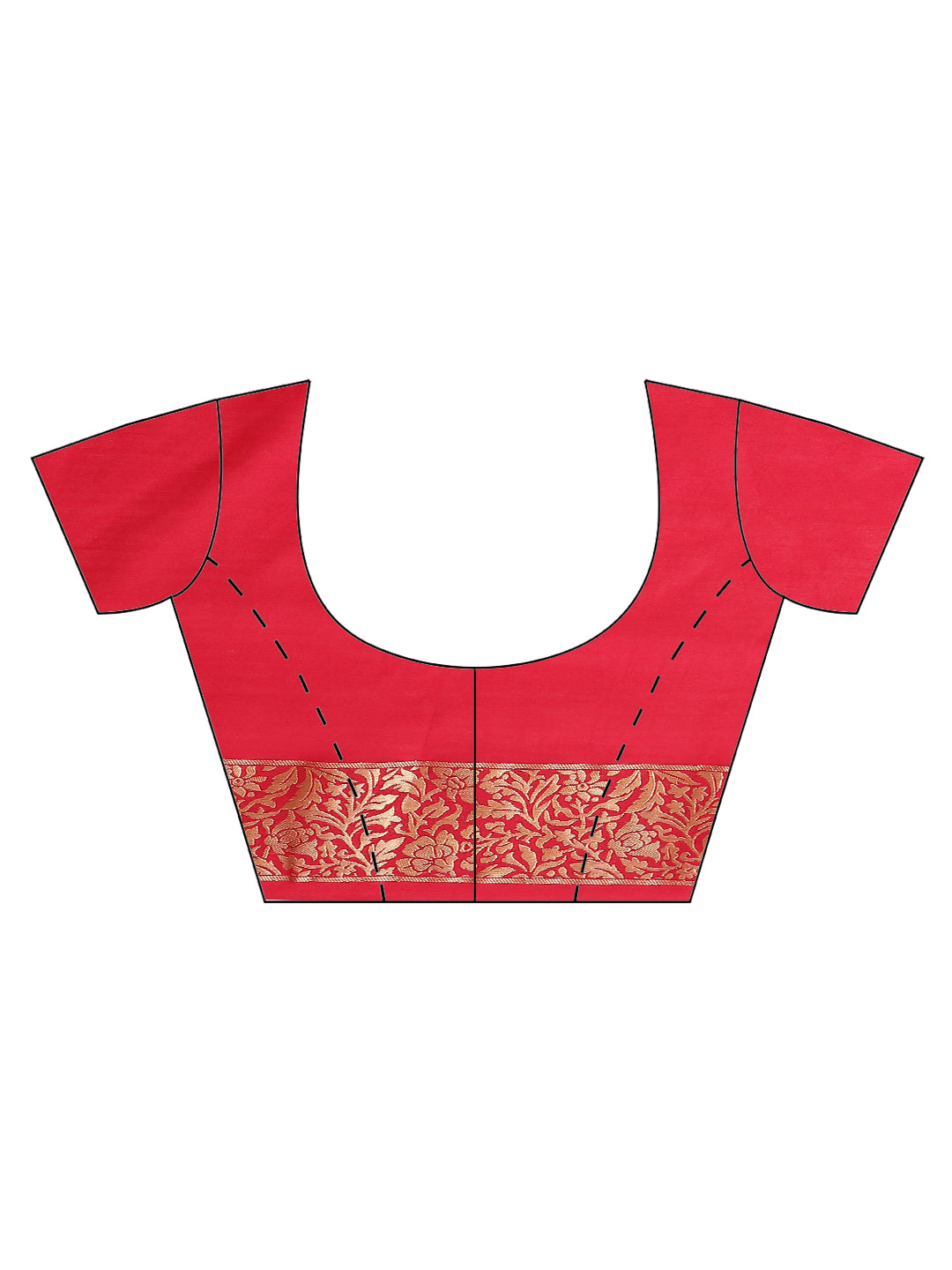 Brocade Zari Jaal Art Handloom Woven Saree