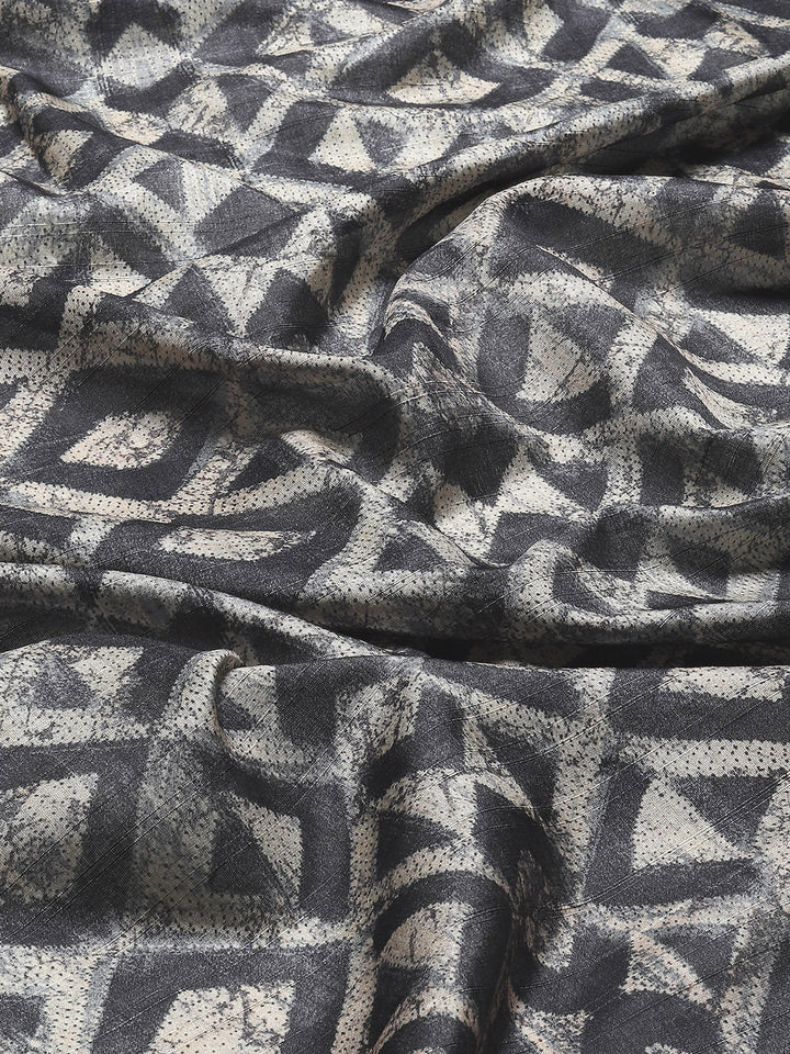 Digital Print Art Tussar Saree