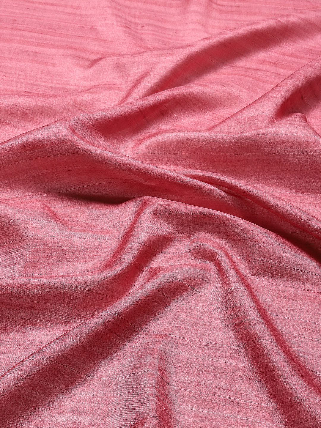 Plain Woven Tusser Saree