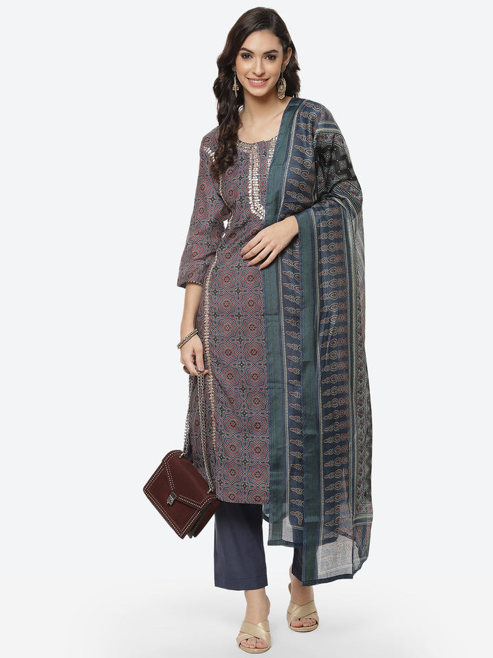 Cotton Printed Salwaar Kameez
