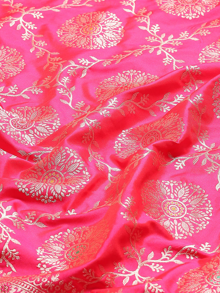Stone Jaal Woven Banarasi Saree