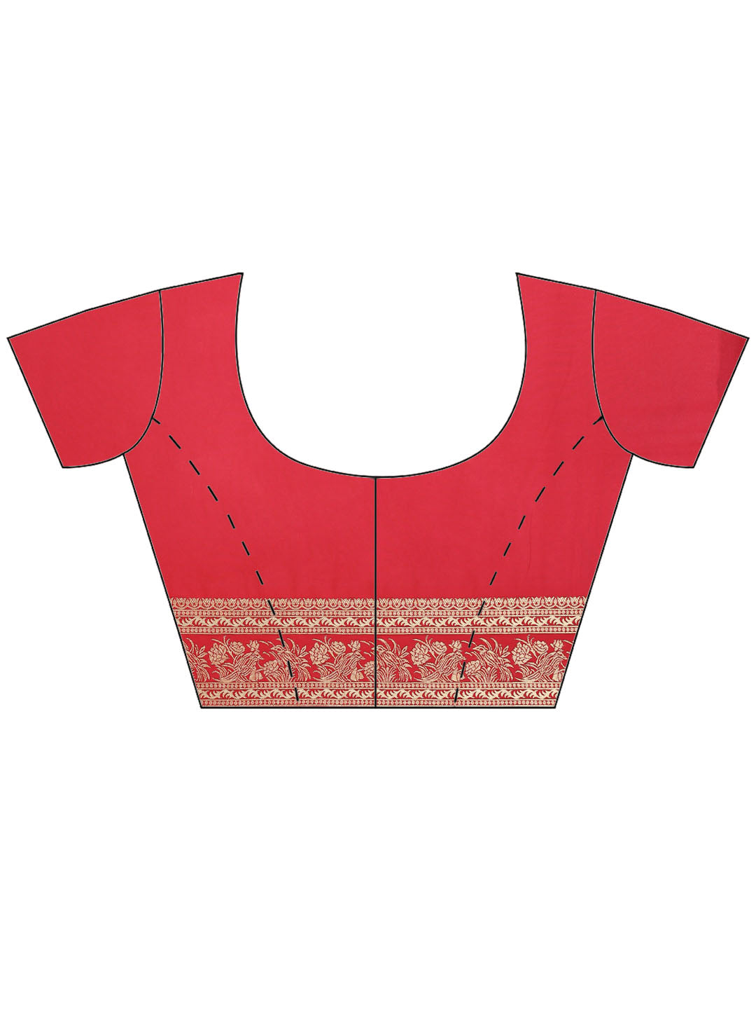 Zari Zaal Art Handloom Woven Saree