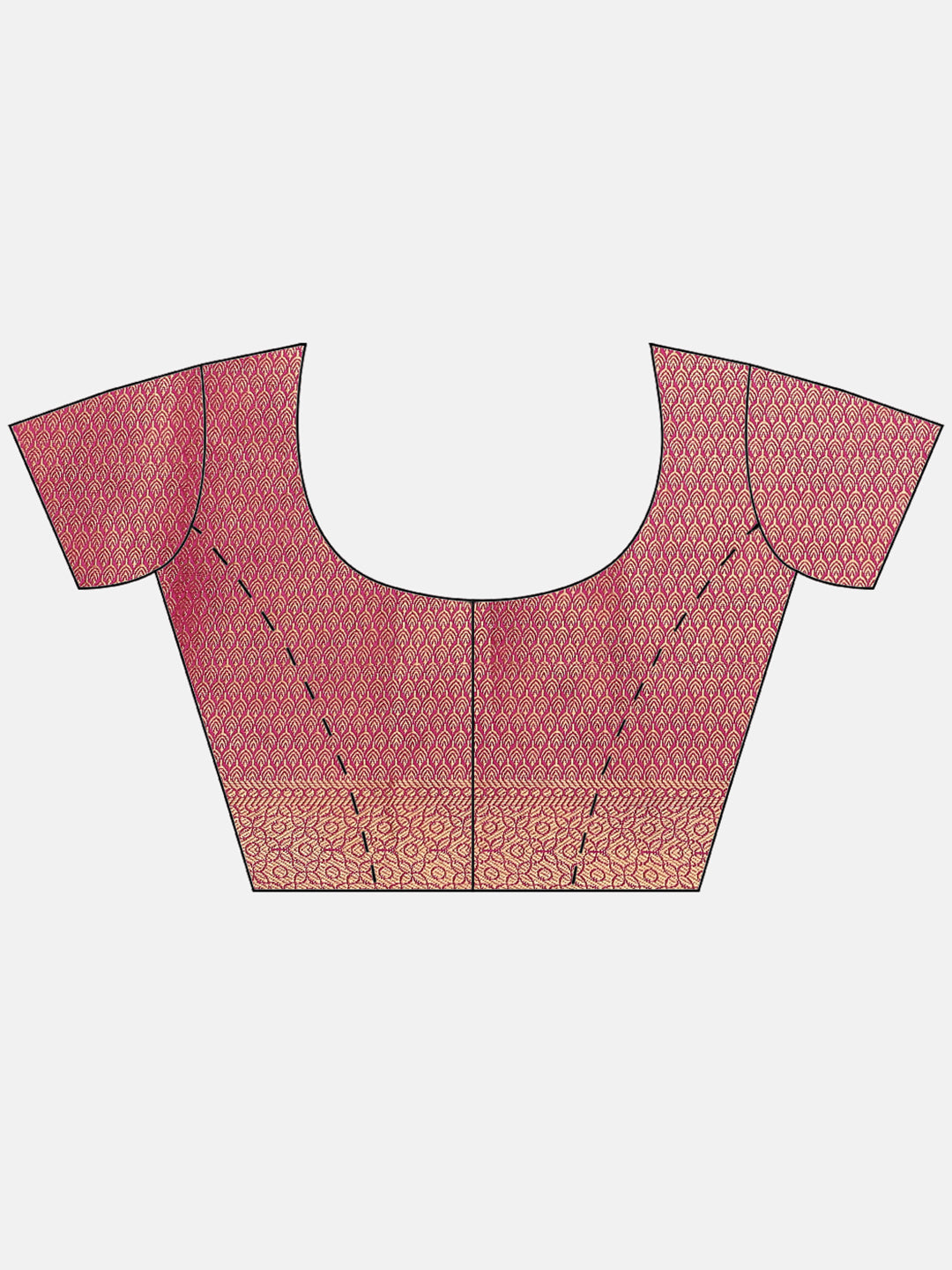Zari Border Booti Work Art Handloom Woven Saree