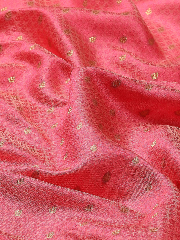 Zari Booti Handloom Woven Saree