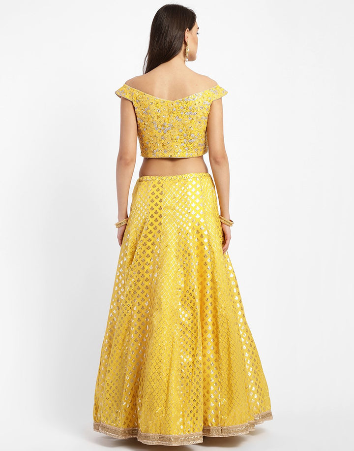 MBZ Meena Bazaar-Pink Cotton Chanderi Laacha