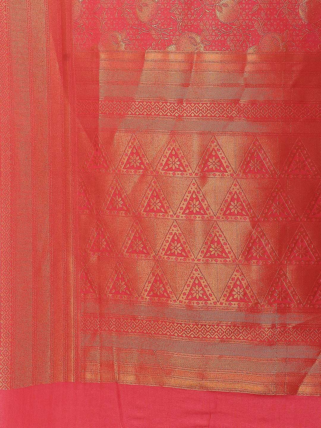 Zari Jaal Handloom Woven Saree