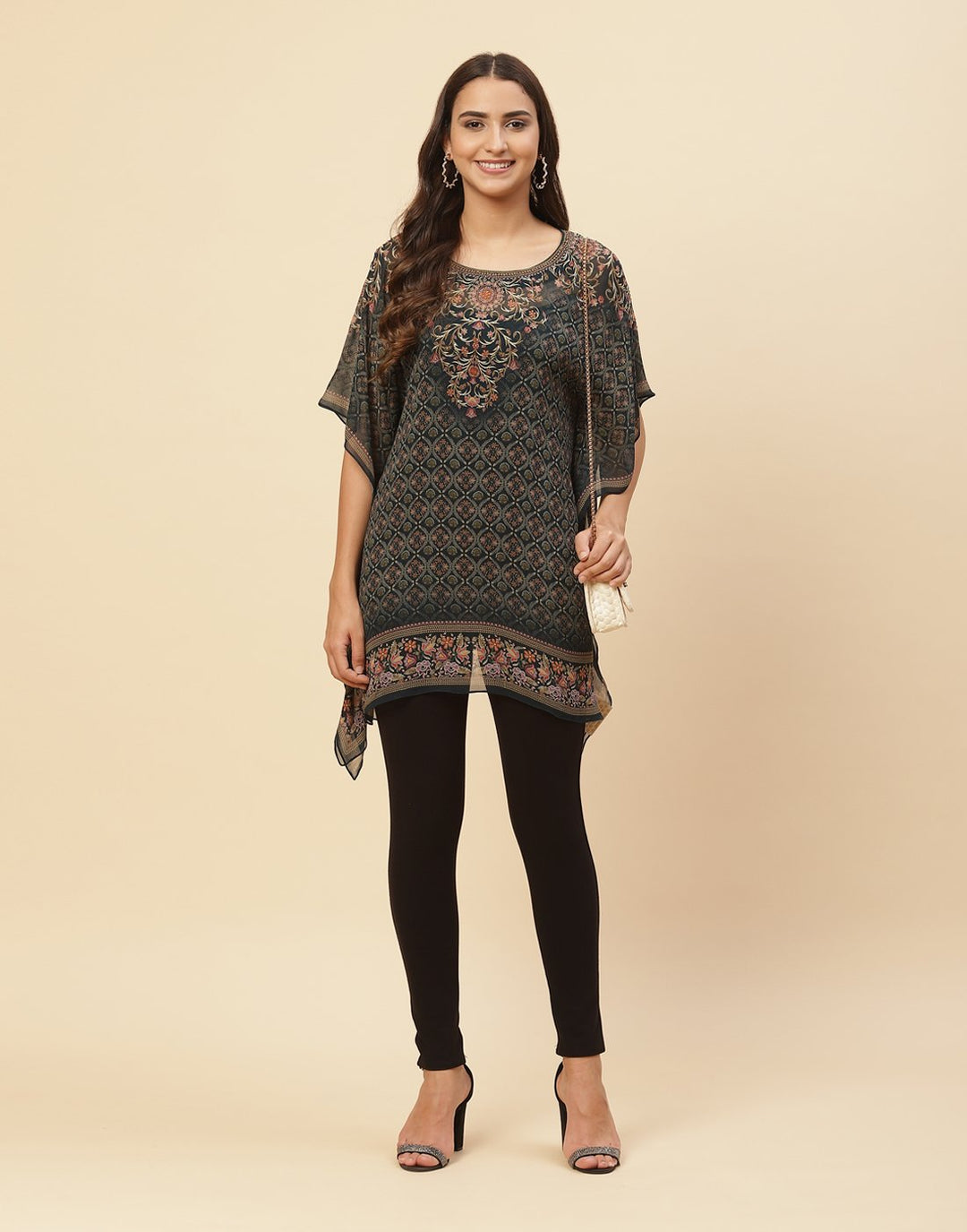 Digital Printed Georgette Kaftan
