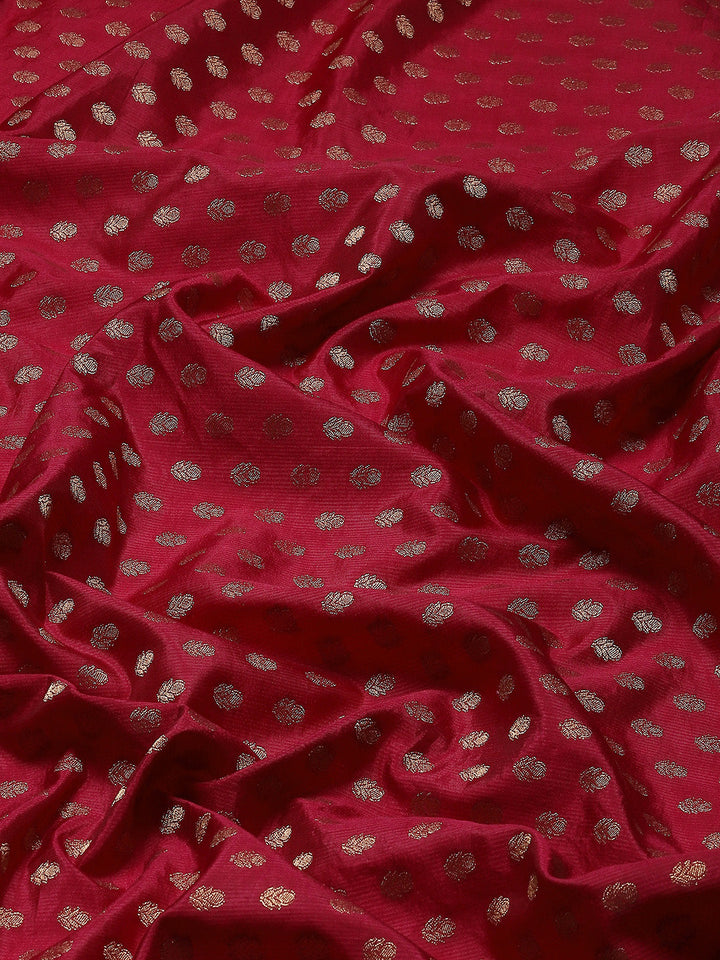 Zari Booti Woven Handloom Saree