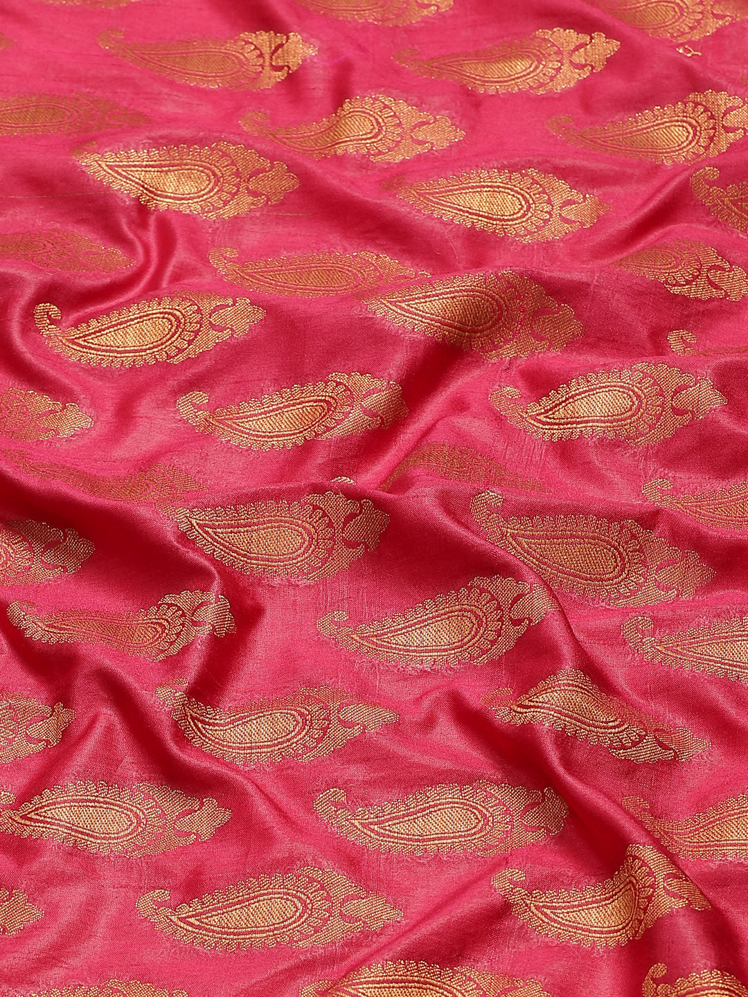 Zari Border Booti Art Handloom Woven Saree