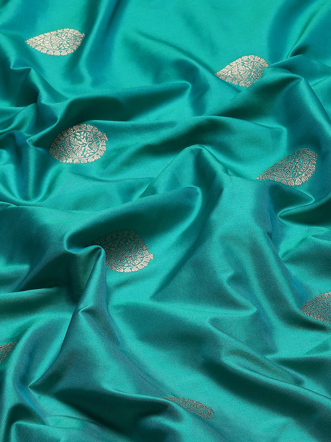 Zari Booti Woven Art Silk Banarsi Saree