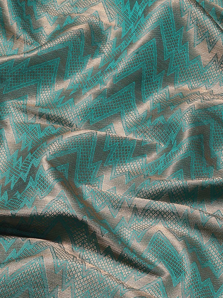Brocade Zari Jaal Handloom Woven Saree
