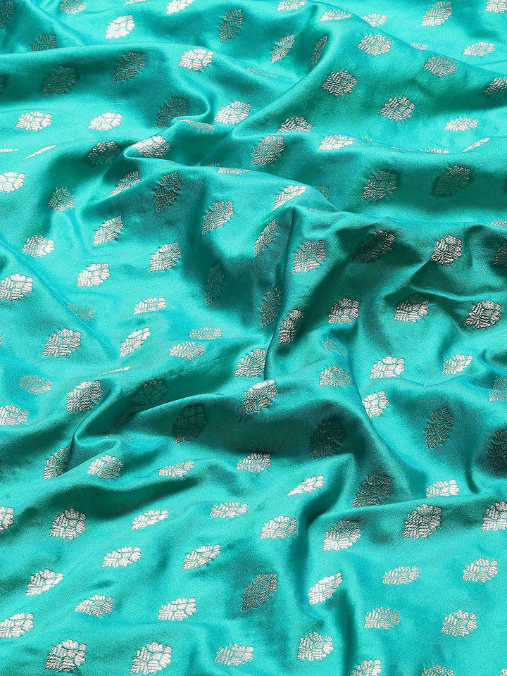 Zari Booti Woven Art Silk Banarsi Saree